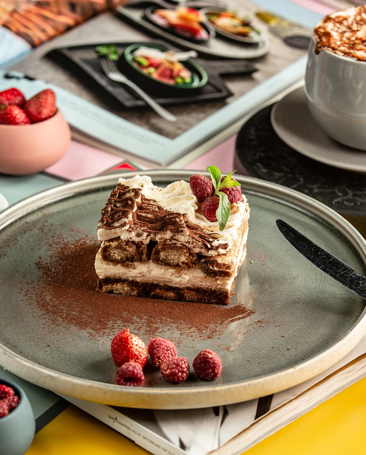 Postre de Loome Cafe